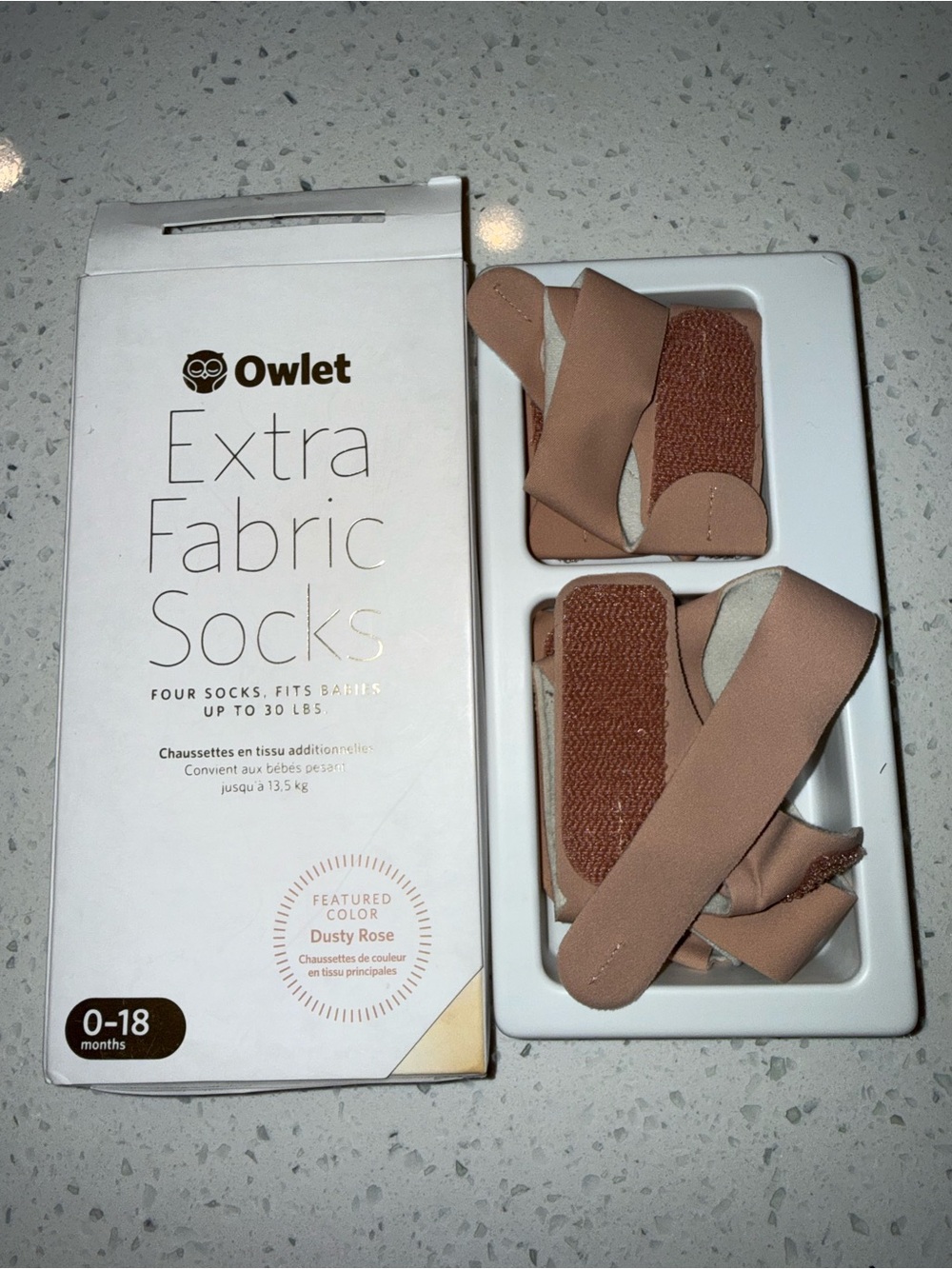 Extra fabric owlet socks